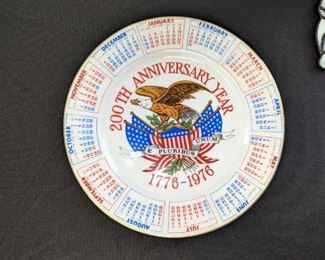 20th Anniversary Plate