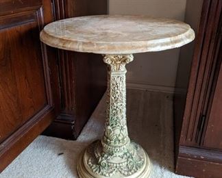 Pedestal Side Table