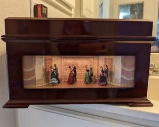 Mr. Christmas Musical Melodium Wooden Music Box