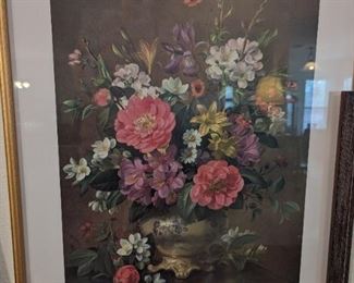 Blossom, Iris and Peionies by Albert Williams