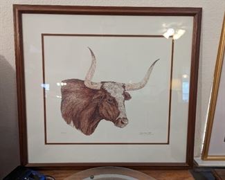 C Munson McNeil Framed Art