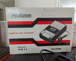 Realtone Cassette Tape Recorder