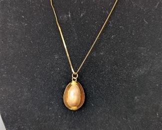 Seashell 14k Necklace