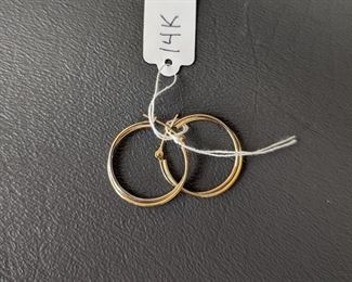 14k Gold Earrings