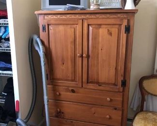 Electrolux Oxygen Vacuum, Chest of Drawers / Shelves. TV