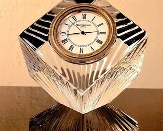 WATERFORD Crystal Clock