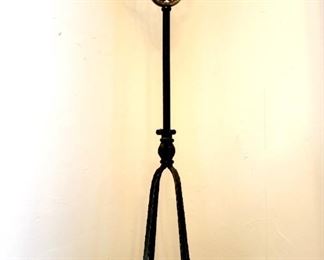 Vintage Hand-Wrought Iron Candle Stand $65 or bid #3