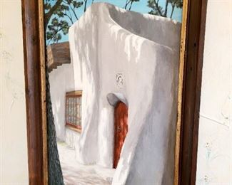 Oil on Canvas signed by the artist WALTERO '06 $145 or bid #25