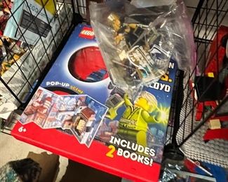 Lego books and kits