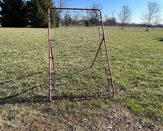 Baseball/softball pitch back