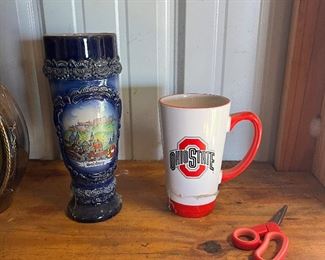Beer, stein and mug