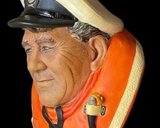 Bossons Coast Guard Head Art
