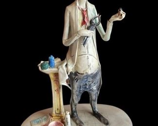 Italian Ceramic Doctor Figure