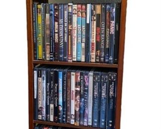 DVDs and Rack