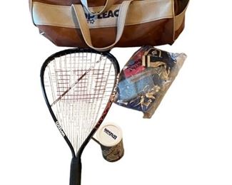 Vintage Raquetball Equipment