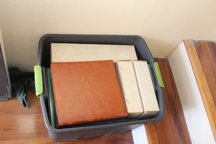 14 albums of baseball cards various year from the 1960-1990’s