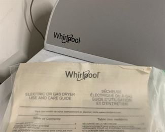 Whirlpool gas dryer