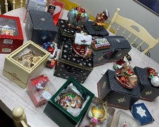 Christopher Radko ornaments