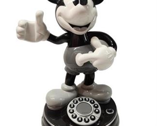 Black and White Mickey Phone