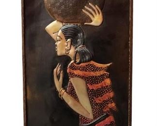 Wood and Metal African Art