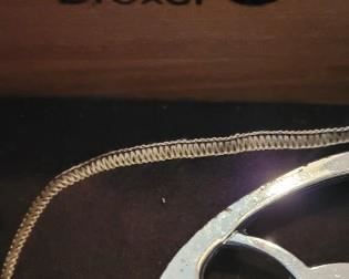 Drexel Heritage furniture label, felt lined flatware drawer