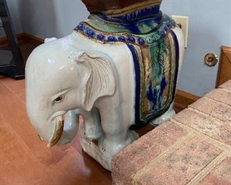 Vintage Elephant, one of two