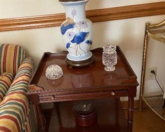 Lexington Furniture Industries, Lexington, NC, Mahogany Reproductions mahogany table-nightstand 