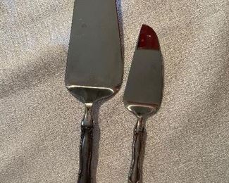 Towle Fontana sterling silver pie server and cheese server, sold separately, no monograms