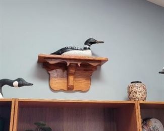 Canvasback Duck and Swan, Common Loon