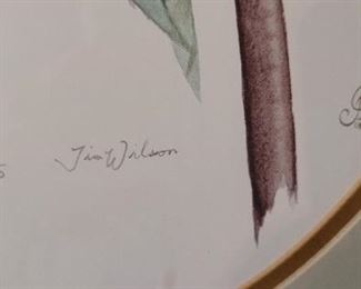 #8 Blue Bird #498/750 Jim Wilson