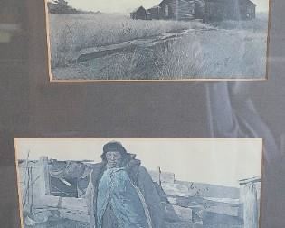 #21 "East Waldoboro 1945" and "Adam 1963"