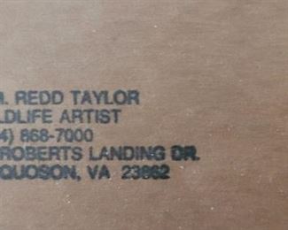 #22 Wm. Redd Taylor Wildlife Artist "Carolina Woodies"