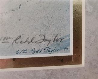 #23 Ducks in the Dunes by Wm. Redd Taylor, Poquoson Wildlife Artist