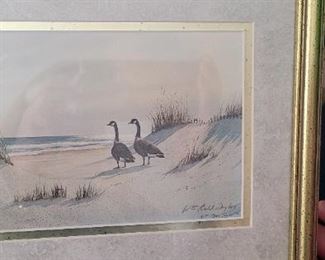 #23 Ducks in the Dunes by Wm. Redd Taylor 1990