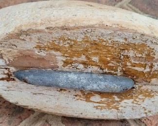 bottom of working decoy