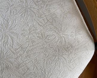 close-up of upholstery on casual dining chairs and barstools 