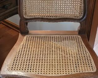 vintage cane chair