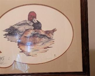 #43 Artist Jim Wilson Two Ducks 21/500