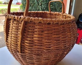 vintage woven basket