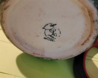 Bottom.of Belleek -Lenox vase