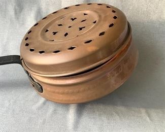 Copper Items including Bed Warmer