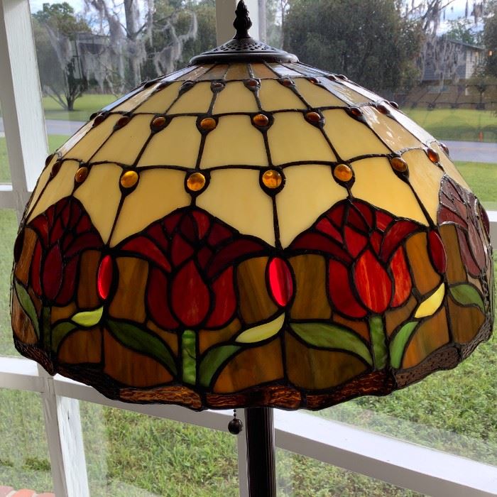 Stained Glass Floor Lamp