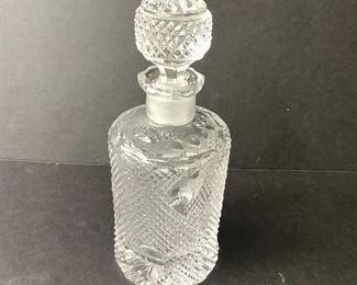 Cut Crystal Vintage Perfume Bottle