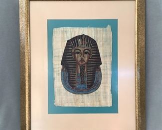Egyptian Painted Papyrus 
