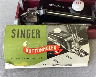 Singer Buttonholder, 1950s