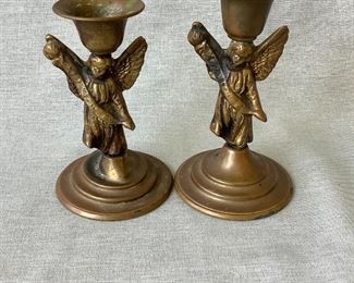 Angel Candlestick Holders