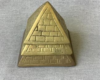 Brass Stackable Pyramids