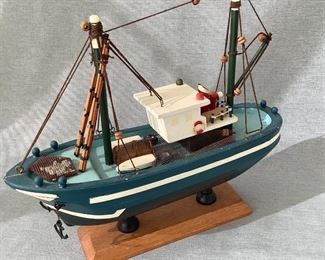Wood Shrimp Boat