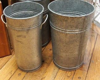 THERE ARE LOTS OF BUCKETS AT THIS SALE, VARIOUS SIZES