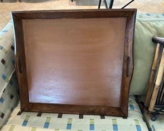 Wooden Tray Table